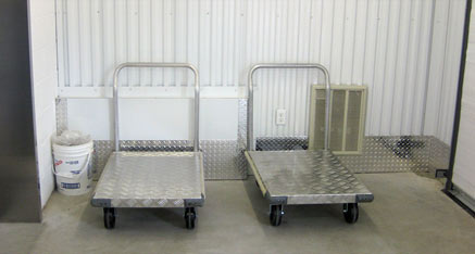 Complimentary hand-carts & dollies